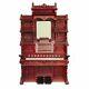 Dolls House Mahogany Pump Organ Piano Jbm Miniature Church Parlour Furniture