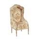 Dolls House Medieval Porter's Chair Hooded Gold Jbm Hall Living Room Furniture