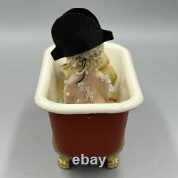 Dolls House Miniature 112 Artisan Boy In Bath With Ship By David Ward