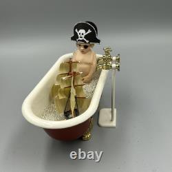 Dolls House Miniature 112 Artisan Boy In Bath With Ship By David Ward