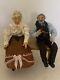 Dolls House Miniature 112 Artisan Lisa Tabbanor Old Couple Poseable Figures