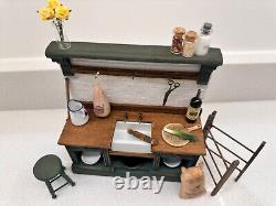 Dolls House Miniature 112 Scale Kitchen Counter Furniture Unit