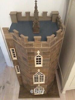 Dolls House Miniature 12th Gothic Tower House By Anglesey Dolls Houses