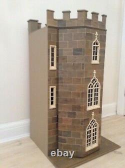 Dolls House Miniature 12th Gothic Tower House By Anglesey Dolls Houses