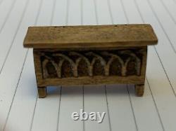 Dolls House Miniature 148 Scale Woden Furniture RARE