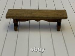 Dolls House Miniature 148 Scale Woden Furniture RARE