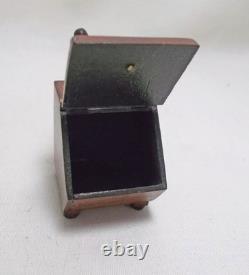 Dolls House Miniature ARTISAN LEN WHITE GEORGIAN COAL SCUTTLE WITH SHOVEL