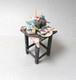 Dolls House Miniature Artist Painter's Stool By Alexandra Cantatore Of Italy