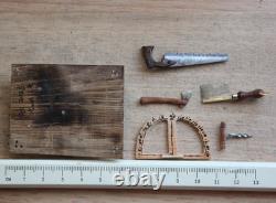 Dolls House Miniature Carpenters Tool Shelf 112 OOAK By Artisan PigeonOak