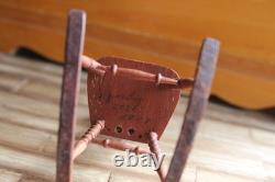 Dolls House Miniature Children's Rocking Chair 112 OOAK By Artist PigeonOak