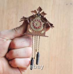 Dolls House Miniature Cuckoo Clock 112 By ARTISAN PigeonOak