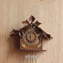 Dolls House Miniature Cuckoo Clock 112 By ARTISAN PigeonOak