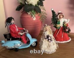 Dolls House Miniature Doll Collection 112 Artisan Handmade Sue Coupe x3