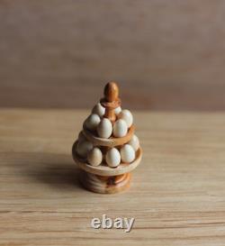 Dolls House Miniature Egg Holder 112 Rare OOAK By ARTISAN PigeonOak