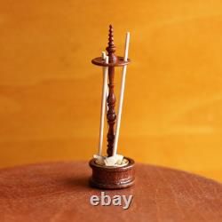 Dolls House Miniature Georgian Era Pipe Rack Rare 112 OOAK By Artist PigeonOak