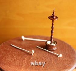 Dolls House Miniature Georgian Era Pipe Rack Rare 112 OOAK By Artist PigeonOak