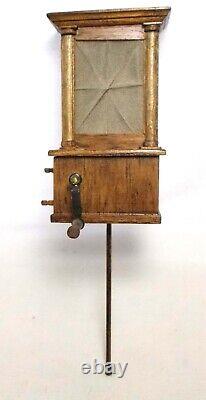 Dolls House Miniature High Victorian Street Vendor / Organ Grinder Music Box