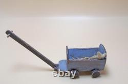 Dolls House Miniature JEANET DEKKER + HAN GEORGEN PULL-ALONG TOY WITH RABBIT