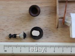 Dolls House Miniature OOAK 112th Scale Bathroom Shelf Set By ARTISAN PigeonOak