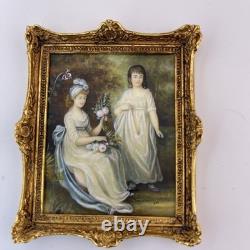 Dolls House Miniature Original Oil Painting By Christopher Whitford