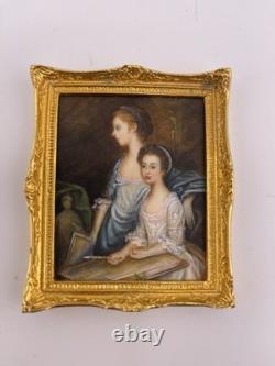 Dolls House Miniature Original Oil Painting By Christopher Whitford