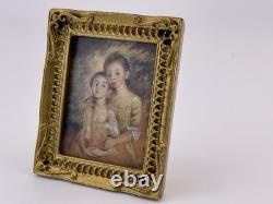 Dolls House Miniature Original Oil Painting By Christopher Whitford