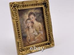 Dolls House Miniature Original Oil Painting By Christopher Whitford