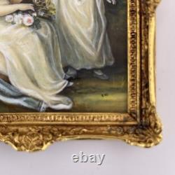 Dolls House Miniature Original Oil Painting By Christopher Whitford