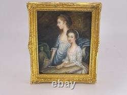 Dolls House Miniature Original Oil Painting By Christopher Whitford