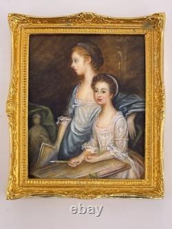 Dolls House Miniature Original Oil Painting By Christopher Whitford