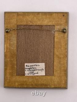 Dolls House Miniature Original Oil Painting By Christopher Whitford