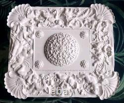 Dolls House Miniature Plaster Ornate Ceiling Panel