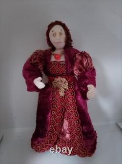 Dolls House Miniature Polymer Clay Tudors Henry's Wives 1-12TH