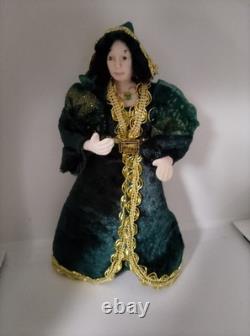 Dolls House Miniature Polymer Clay Tudors Henry's Wives 1-12TH