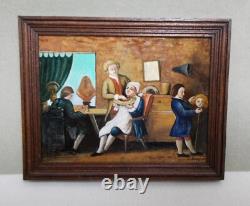 Dolls House Miniature REAL PAINTING BY CHRIS SPARROW