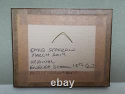 Dolls House Miniature REAL PAINTING BY CHRIS SPARROW
