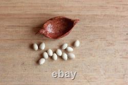 Dolls House Miniature Red Hen Chicken Egg Bowl 112 Rare OOAK By PigeonOak