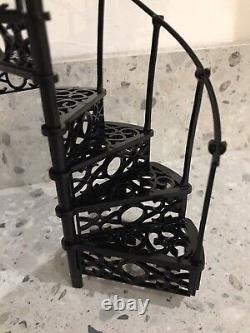 Dolls House Miniature Staircase Spiral Stair Case 12th Scale Custom Height 112