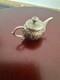 Dolls House Miniature Tea Pot + Bird Foot Miniatures Sterling Silver 112