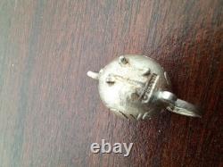 Dolls House Miniature Tea Pot + Bird foot miniatures Sterling Silver 112