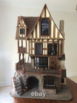 Dolls House Miniature Tudor Style House / Shop by Manorcraft