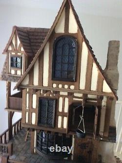 Dolls House Miniature Tudor Style House / Shop by Manorcraft