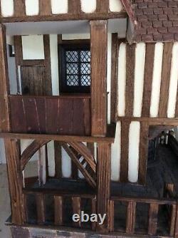 Dolls House Miniature Tudor Style House / Shop by Manorcraft