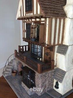 Dolls House Miniature Tudor Style House / Shop by Manorcraft