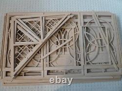 Dolls House Miniatures 112th Scale MDF Large Conservatory Kit Ready to Paint