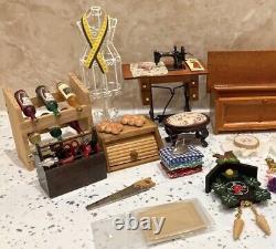 Dolls House Miniatures 112th Scale Mixed Furniture & Accessories 30 + Piece Set