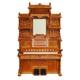 Dolls House Pump Organ Reed Harmonium Walnut Jbm Church Parlour Furniture 112