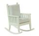 Dolls House Rocking Chair Rocker Jbm Miniature Nursery Furniture 112 Pale Blue