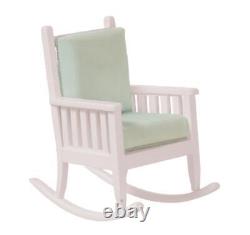 Dolls House Rocking Chair Rocker JBM Miniature Nursery Furniture 112 Pale Pink
