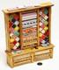 Dolls House Sewing Haberdashery Filled Wood Unit 112 Scale Miniature T2 Tumdee